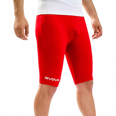 Givova lühikesed püksid Bermuda Skin M, punased
