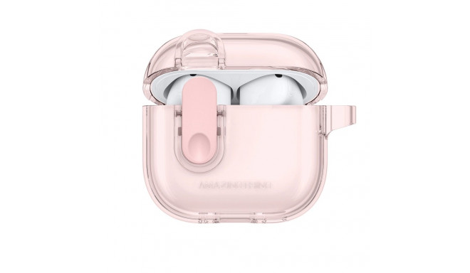 AmazingThing Minimal Case for AirPods 4 – Pink