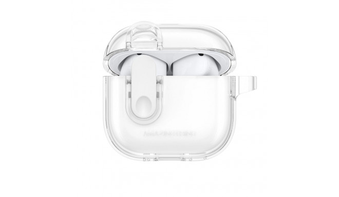 AmazingThing Minimal Case for AirPods 4 - Clear
