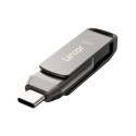 Lexar JumpDrive Dual Drive D400 Type-C/Type-C & Type-A, kuni 130MB/s lugemine (USB 3.1) 64GB mälupul