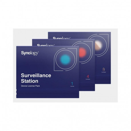 SOFTWARE LIC /SURVEILLANCE/STATION PACK8 DEVICE SYNOLOGY