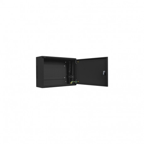 Lanberg 19" seinapealne madala profiiliga rack-kapp 4U+3U/540x200 WAF1-5203-04-00B must