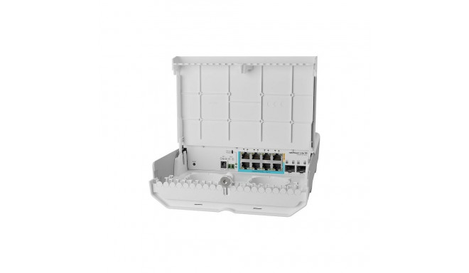 Switch MikroTik netPower Lite 7R (CSS610-1GI-7R-2S+OUT)