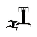 Neomounts Floor stand | PLASMA-M2500TBLACK TV trolley | Adjustable Height, Tilt | 42-100 " | Maximum