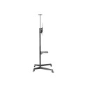 Neomounts Floor stand | FL50-550BL1 TV trolley | Adjustable Height, Tilt | 37-70 " | Maximum weight 