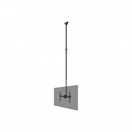 Neomounts CL35-440BL16XL Monitor/TV Mount Ceiling | Adjustable Height, Rotate, Tilt, Swivel | 37-70