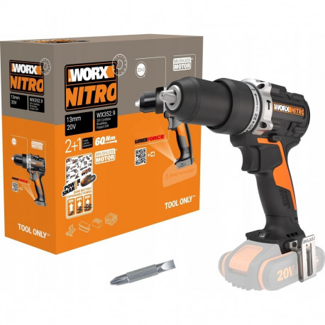 Worx WX352.9 20V juhtmeta akutrell
