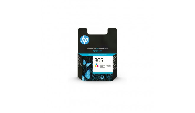 HP 305 kolmevärvi (3YM60AE) tindikassett, CMY