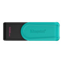 KINGSTON 128GB Portable USB 3.2 Gen 1 DataTraveler Exodia S Black/Turquoise