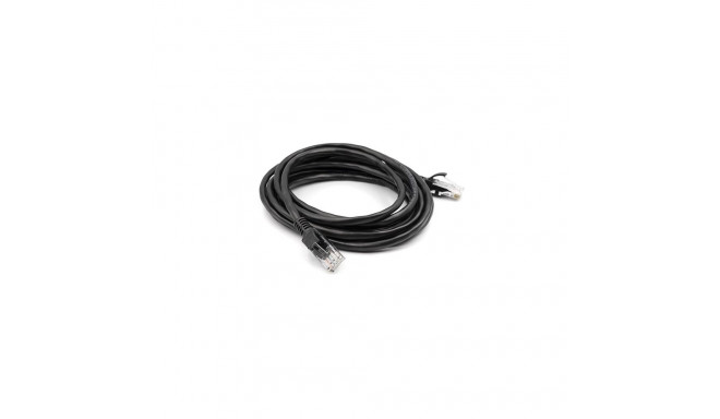 Cable Cat5E UTP, 3m, black