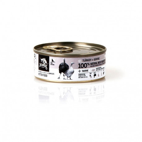 3COTY Turkey with goose For kittens - wet cat food - 80g
