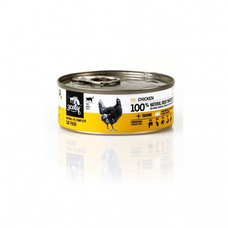 3COTY Chicken - wet cat food - 80g