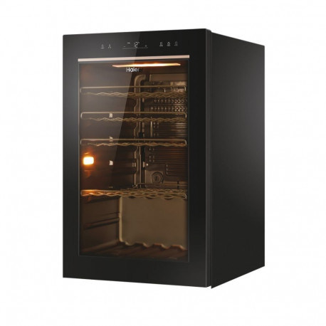 Haier veinikülmik Wine Bank 50 Serie 3 HWS49GAE kompressoriga eraldiseisev 49 pudelit, must
