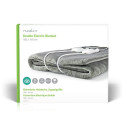 Nedis PEBL130CWT2 elektriline tekk 120 W hall, valge fliis, polüester