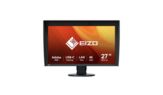 EIZO ColorEdge CG2700X arvutimonitor 68.6 cm (27") 3840 x 2160 pikslit 4K Ultra HD LCD must