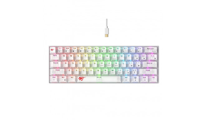 Havit KB903L - gaming keyboard (transparent white)