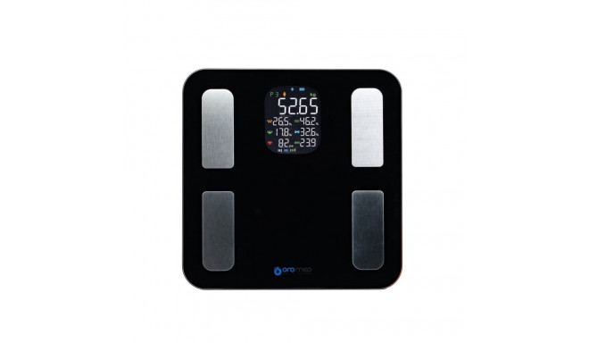 Electronic bathroom scale OROMED ORO-BLUETOOTH SMART black