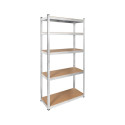 Rebel RB-1250 metall hoiuriiul kapp riiulid 175kg x5 180x90x40cm tsingitud kokkupandav MDF