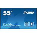 iiyama LH5560UHS-B1AG digitaalse sildiekraan 139,7 cm (55") LED Wi-Fi 500 cd/m² 4K Ultra HD must int