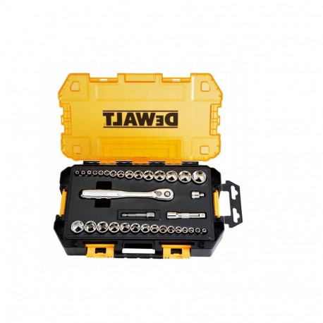 DEWALT 34-osaline mutrivõtmete komplekt