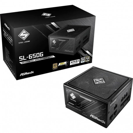 Power supply ASRock STEEL LEGEND 650W 80 Plus Gold (90-UXS065-GFEAAA)
