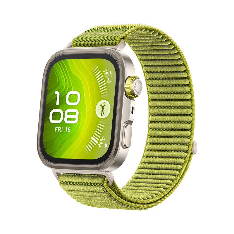 Huawei Watch Fit 4 Pro, roheline