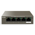 Tenda TEF1105-4-63W võrgulüliti Haldamata Kiire Ethernet (10/100) Toite üle Etherneti (PoE) Laua-/Se