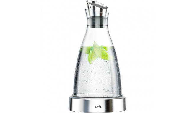 Emsa Flow cooling carafe made of glass dilver - 1.0L