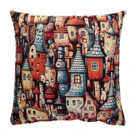 Pillow HOLLY 45x45cm, fantasy city