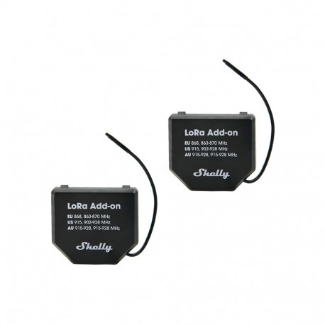 Set of 2 EU868 Relays for gen.3/4 Shelly LoRa Add-on