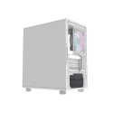 Darkflash DB330M computer case (white) + 3 ARGB fans