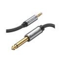 Audio cable mini jack 3.5mm male to jack 6.35mm male Vention BCYHL 10m