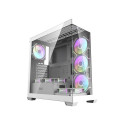 Computer case  Darkflash DS900 (white) + 7 ARGB Fans