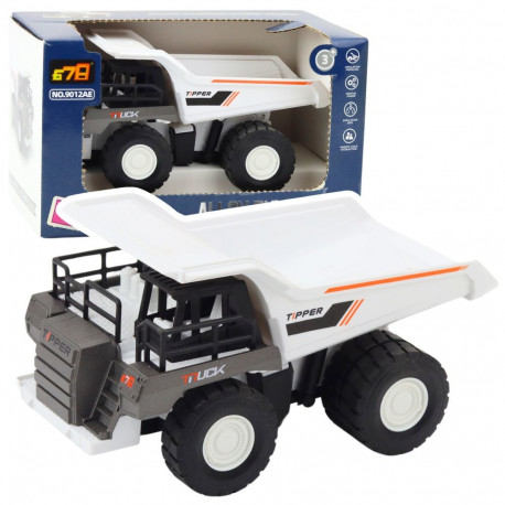 Wywrotka ehitusveok metallist osad ajam valge