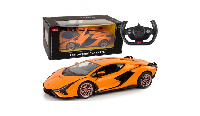 Auto R/C Lamborghini Sian FKP 37 Rastar 1:14 oranž kaugjuhitav