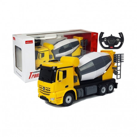 Auto R/C Mercedes-Benz Arocs Rastar 1:14 kollane puldiga