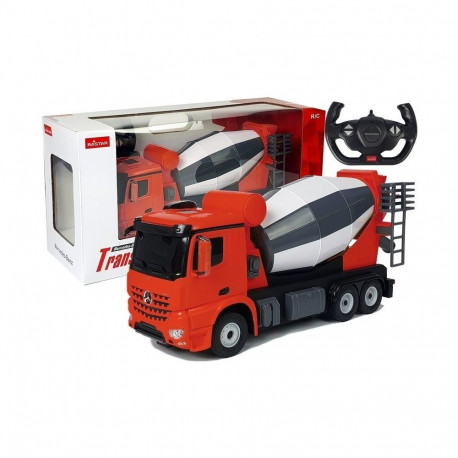 Auto R/C Mercedes-Benz Arocs Rastar 1:14 punane puldiga