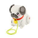 Figurka pets spacerowy piesek mopsik