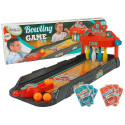 Gra Zręcznościowa Mini Kręgle Wyrzutnia Tor Karty Gra Zręcznościowa Mini Kręgle Wyrzutnia Tor Karty