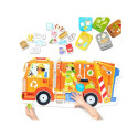 Moto Puzzle - Garbage truck 26 pcs.