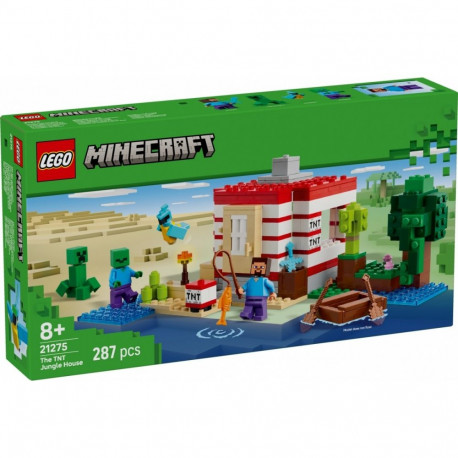 Minecraft klotsid 21275 TNT džunglimaja