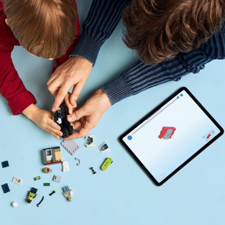 City 60455 politseimootorratta tagaajamine klotsid