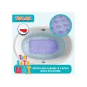 Anti-slip bath mat purple