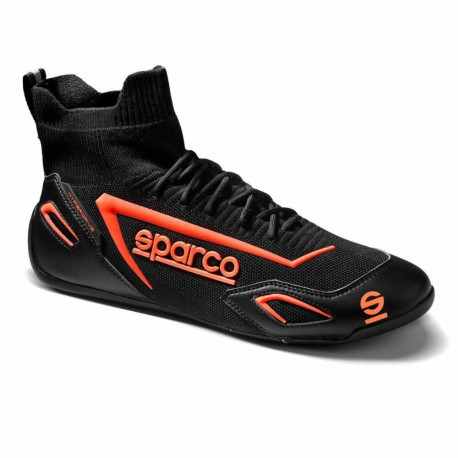 Võidusõidu poolsaapad Sparco HYPERDRIVE Must Oranž