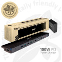"Club3D ChargingDock USB-C 3.2 ->7xUSB/DP/HDMI/LAN/Audio 100W"