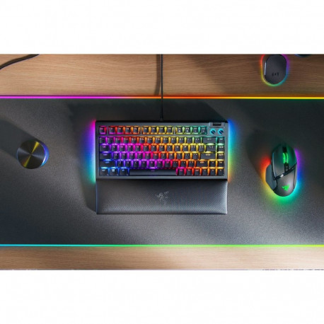 "Razer BlackWidow V4 75% (schwarz. US-International-Layout. Razer Orange)"