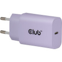 "Club3D Lifestyle Ladegerät USB-C 30Watt. 2Stk lila retail"