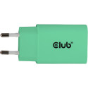 "Club3D Lifestyle Ladegerät USB-C 30Watt. 2Stk grün retail"