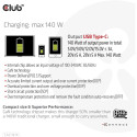 "Club3D Ladegerät 1xUSB Typ C PD 140W. GaN retail"