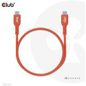"Club3D Kabel USB 2 Typ C PD 240W / 480Mb 1m St/St"